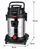 DeTec. Industriestaubsauger 3000W Nass Trockensauger 100L Produktbild-Vorschau 9