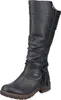 Rieker Langschaftstiefel  Schwarz Produktbild-Vorschau 3
