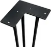 Emuca Lot von 4 Tischbeine mit 3 Stangen Hairpin, Höhe Produktbild-Vorschau 9