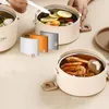 Izolovaný box na oběd z nerezové oceli 304, přenosná nádoba Náhled obrázku produktu 8