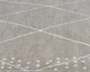 vidaXL Küchenteppich Waschbar Raute 45x150 cm Samt Produktbild-Vorschau 3