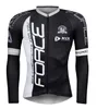 Force Team Pro Plus Trikot lang. Ärmel schwarz und weiß Produktbild-Vorschau 1