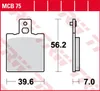 TRW LUCAS Bremsbelagsatz MCB075 350 GTV  125 MX RS50 LM Produktbild-Vorschau 7