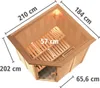 Karibu Sauna Innensauna Lilja Eckeinstieg Ofen 3,6 kW Produktbild-Vorschau 3