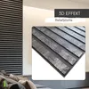 3D-Wandpaneele PVC | Lamellen Optik | Grey Granite Slats - Produktbild-Vorschau 4