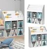 Kinderregal Vicco Luigi Weiß 107.2 x 114.2 cm mit 6 Produktbild-Vorschau 2