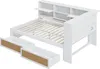 OKWISH Lit Banquette 140x200 cm, Lit Multifonction avec Voir les images du produit 6