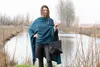 Knit Factory Jazz Poncho Cape - Grau - One Size Produktbild-Vorschau 10