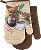 Ofenhandschuhe, Küchenhandschuhe mit Magnet Coffe Kaffee Produktbild-Vorschau 1