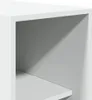 vidaXL Armadio bianco 30x50x200 cm Materiale a base di Anteprima dell’immagine prodotto 7