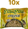 A package of Yum Yum instant noodles with chicken flavor. Produktbild-Vorschau