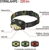 COB LED + LED Stirnlampe P3536, 220 lm, 100 m, 3x AAA Produktbild-Vorschau