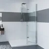 IMPTS Duschwand 90 x 195 cm Walk in Dusche Falttür Produktbild-Vorschau 3