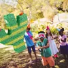 Relaxdays Piñata in de vorm van een cactus, om op te Productafbeelding-voorbeeld 5