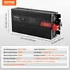 VEVOR Wechselrichter mit reiner Sinuswelle 2000W DC 12V AC Produktbild-Vorschau 7