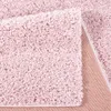 Shaggy Hochflor-Teppich Uni 500 Rosa 80x300 cm Produktbild-Vorschau 6