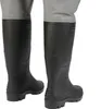 A close-up view of the lower legs and boots of a pair of waders. Anteprima dell’immagine prodotto