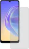A screen protector is shown next to a smartphone. Produktbild-Vorschau
