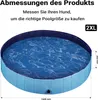 Fudajo Hundepool 160 x 30 cm rutschfestes Produktbild-Vorschau 4