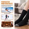 Beheizte Socken, 4000mAh Beheizbare Socken Skisocken Produktbild-Vorschau 7