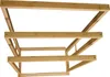 Handtuchhalter stehend 3 Handtuchstangen 42x24x77 cm - Produktbild-Vorschau 2