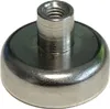 Topfmagnet Neodym Flachgreifer Ø 25 mm mit Innengewinde | Produktbild-Vorschau 1