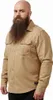 Brandit Vintage Langarm-Shirt Größe S Farbe Kamel Produktbild-Vorschau 21