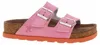Rieker FSK Damen Pantoletten Hausschuhe rosa/orange 39 Produktbild-Vorschau 2