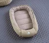 Taupe WAFFELPIQUE/ Braun PUNKTE Babynestchen Unterlage 2 Produktbild-Vorschau 5
