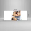 Bilder auf glas - Einteilig - Anthropomorphisierung Bär Produktbild-Vorschau 3