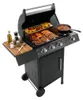 Grill gazowy ogrodowy BERGMANN 12,2kW 4 palniki żeliwny Podgląd zdjęcia produktu 6