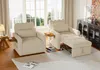UnboxG Schlafsofa für 1 Person, beige, Chenille-Stoff, Produktbild-Vorschau 19