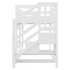 Flieks Etagenbett 90x200cm mit Led, Kinderbett Hausbett mit Produktbild-Vorschau 6