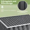Metalowa szopa ogrodowa COSTWAY 163x86cm, szopa narzędziowa Podgląd zdjęcia produktu 5