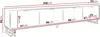 MIRJAN24 TV-Lowboard Delino 200, TV-Tisch mit vier Klappen, Produktbild-Vorschau 5