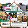 Ruční vozík s vnitřní plachtou max. 550 kg - zelený Náhled obrázku produktu 6