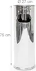 relaxdays 10018507_0 relaxdays Standaschenbecher silber Náhled obrázku produktu 4