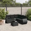 The Living Store 6-tlg. Garten-Sofagarnitur mit Kissen Produktbild-Vorschau 2