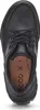 Top-down view of a black leather shoe. Produktbild-Vorschau