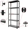 2x úložný regál 125kg garážový sklep spíž 5 polic 74x32cm H Náhled obrázku produktu 4