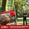 AIORBER 4-in-1 Akku Teleskop Astsäge mit 2x 21V Akku, 500W, Produktbild-Vorschau 2