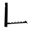 A black folding clothes hanger with multiple hooks. Produktbild-Vorschau