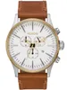 Nixon A405-2548 Sentry Chrono Leather Gold Cream Tan 42mm Produktbild-Vorschau 2