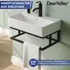 DeerValley Modernes Wand Waschbecken Mit Schwarzem Produktbild-Vorschau 11