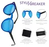 styleBREAKER Uni Sonnenbrille Monoglas Shield | Flaches Produktbild-Vorschau 6