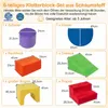COSTWAY Set di 6 blocchi in schiuma, blocchi in schiuma per Anteprima dell’immagine prodotto 3