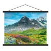 MuchoWow® Textilposter Blumen - Berge - Schnee - Landschaft Produktbild-Vorschau 1