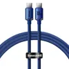 Cavo da USB-C a USB-C di Baseus Crystal Shine, 100 W, 2 m Anteprima dell’immagine prodotto 21