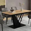 Jídelní stůl Vicco Fenaro Dub Goldkraft/černá 120 x 80 cm Náhled obrázku produktu 5