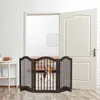 Schodišťová zábrana hnědá, RD39211 3-dílná 92cm Náhled obrázku produktu 6